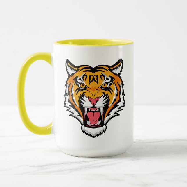 Roaring Tiger Head-25818 Mug (Left)