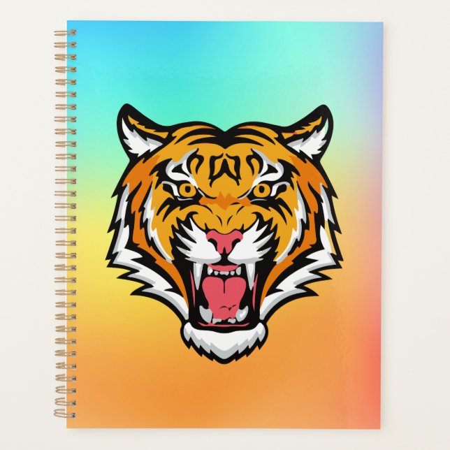 Roaring Tiger Head-25818 Planner (Front)
