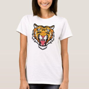 Roaring Tiger Head-25818 T-Shirt