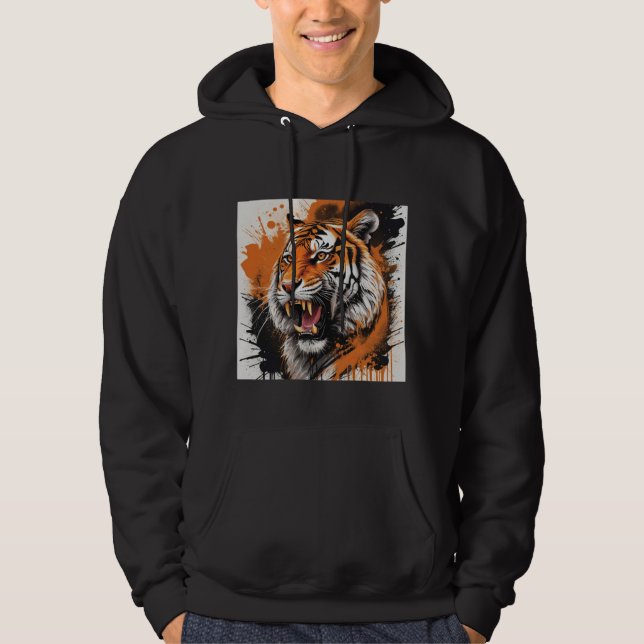 Roaring Tiger Hoodie (Front)