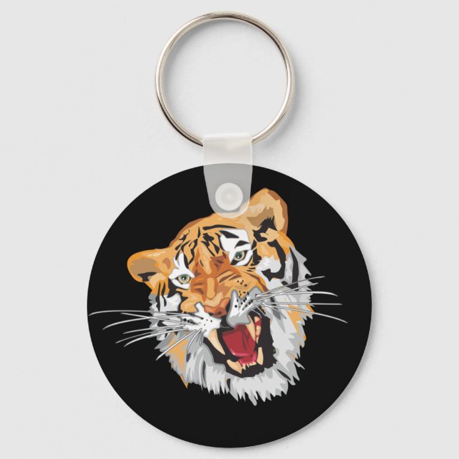 Roaring Tiger Key Ring (Front)