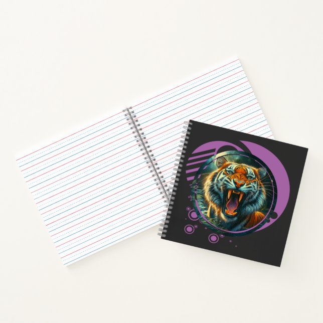 Roaring Tiger Notebook (Inside)
