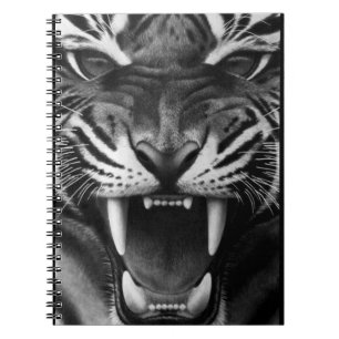 Roaring Tiger Spiral Notebook