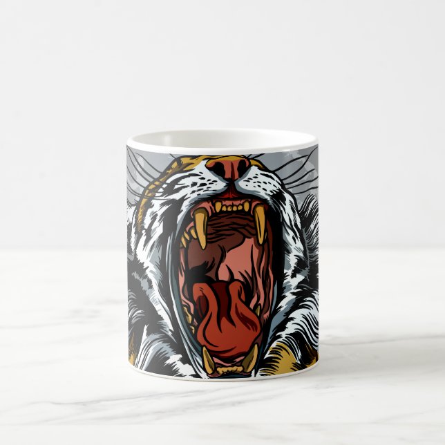 Roaring Tiger Year Design Coffee Mug (Center)