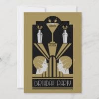 Roaring Twenties Art Deco Birthday