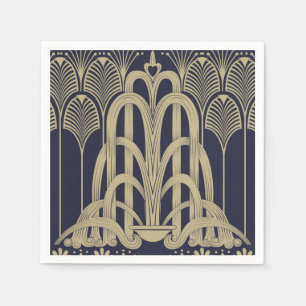 Roaring Twenties Fountain Napkin