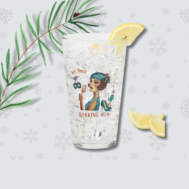 Roaring Twenties Revival Art Deco Glass (Roaring Twenties Revival Art Deco Glass)