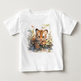  "Roaringly Adorable Tiger Baby T-Shirts - Unleash