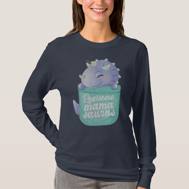 Roarsome Mamasaurus T-Shirt (Front)