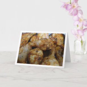 Roast Barbeque Chicken Card