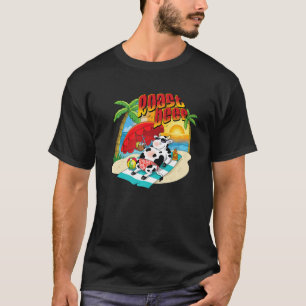 Roast Beef Cow On Beach Vacation Sun Tan Kids Men T-Shirt