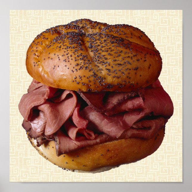 Roast Beef Poster (Front)