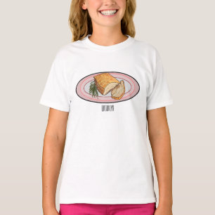 Roast pork belly cartoon illustration  T-Shirt