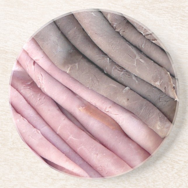 Roasted Beef and Honey Ham Coaster (Front)