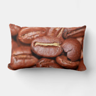 Roasted Coffee Beans Lumbar Cushion