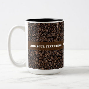 Roasted Coffee Beans Two_Tone Mugs