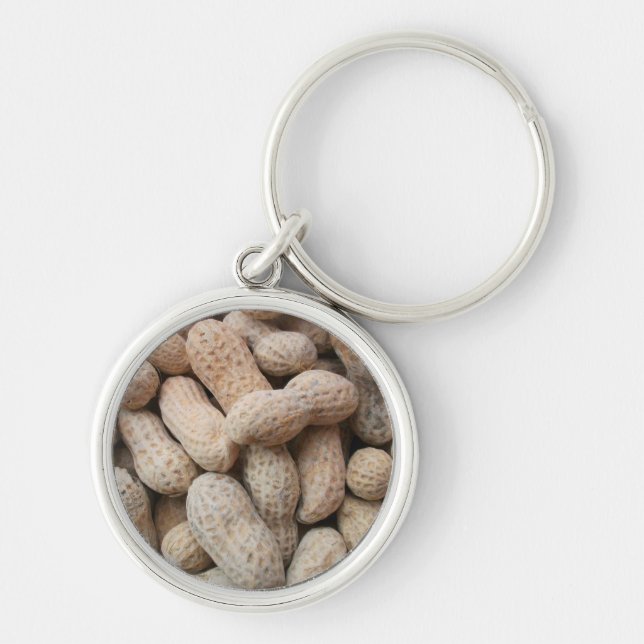 Roasted Salted Peanuts in the Shell Key Ring (Front)