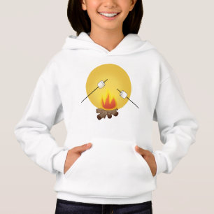 Roasting Marshmallows over Campfire