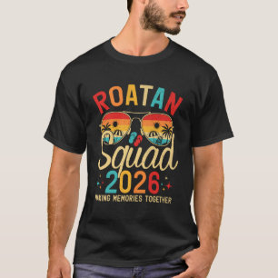 Roatan Beach Honduras Summer Vacation Family Trip  T-Shirt