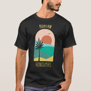 Roatan Honduras Boho Vintage Vacation Souvenir T-Shirt