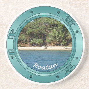 Roatan, Honduras Porthole Coaster