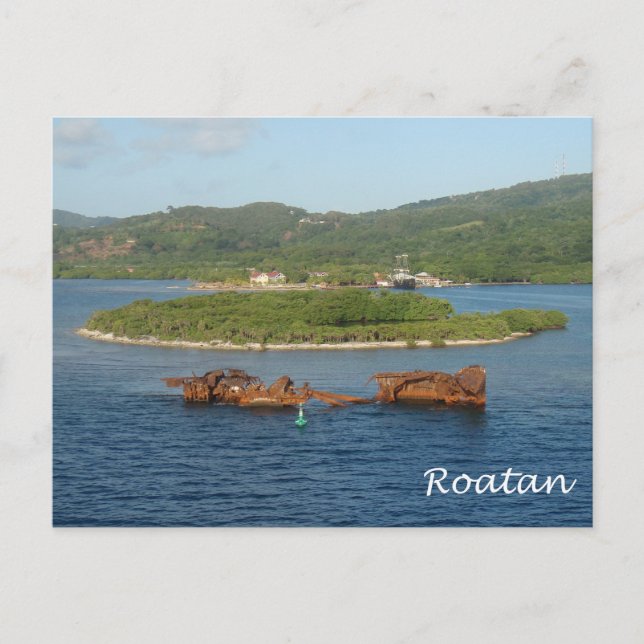 Roatan, Honduras Postcard (Front)