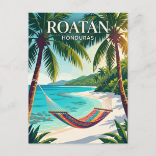 Roatan Honduras Postcard