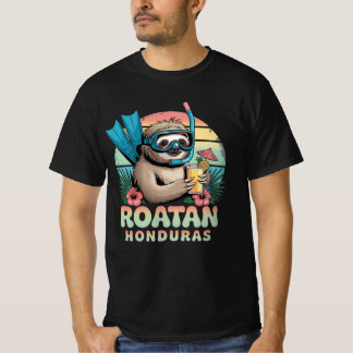 Roatan Honduras Sloth, Roatan Sloth, Roatan  T-Shirt