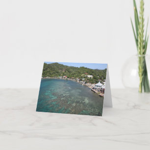 Roatan Island Notecard