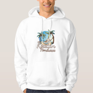 Roatan Sloth Animal Lovers For Men Women Kids Long Hoodie
