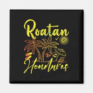Roatan Souvenirs Honduras Beach Honduras Vacation  Magnet