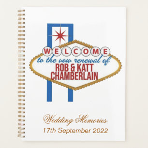 Rob & Kat Vow Renewal Album Option 1 Planner