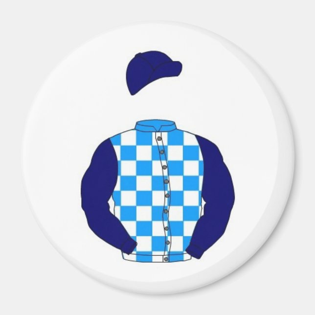 Rob Luke Racing Colours Magnet (Front)