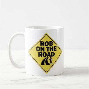 Rob on the Road Left-handed Coffee Mug