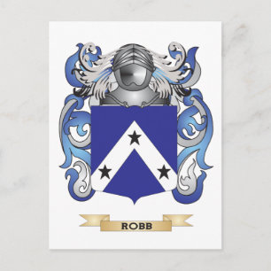 Robb Coat of Arms (Family Crest) Postcard