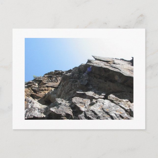 Robbers Caves Oklahoma Postcard (Front)