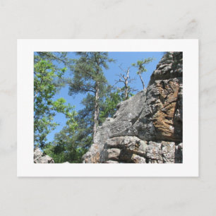 Robbers Caves Oklahoma Postcard