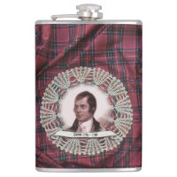 Robbie Burns Highland flask