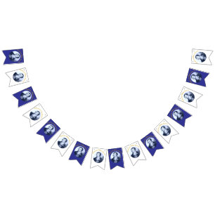 Robbie Burns - Oidhche Bhlas Burns Yellow Text Bunting