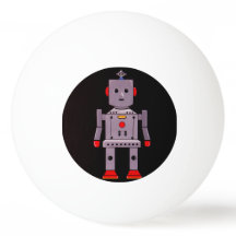 Robby the Robot Ping Pong Ball