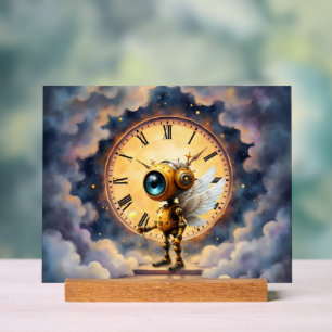 Robby the Winged Timekeeper – Wings of Time Series Acrylic Sign