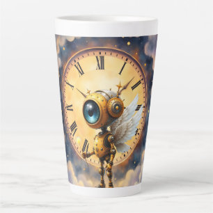 Robby the Winged Timekeeper – Wings of Time Series Latte Mug