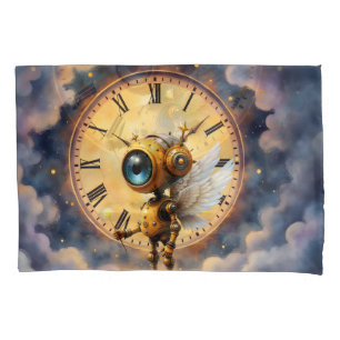 Robby the Winged Timekeeper – Wings of Time Series Pillowcase