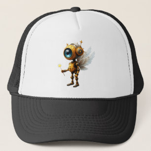 Robby the Winged Timekeeper – Wings of Time Series Trucker Hat