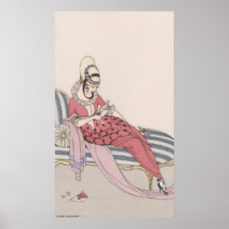 Robe de Gabardine - Gerda Wegener Poster
