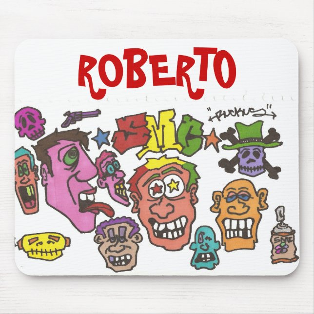 , ROBERT0 MOUSE PAD (Front)