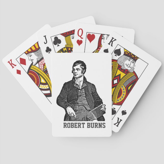 Robert Burns Playing Cards (Back)