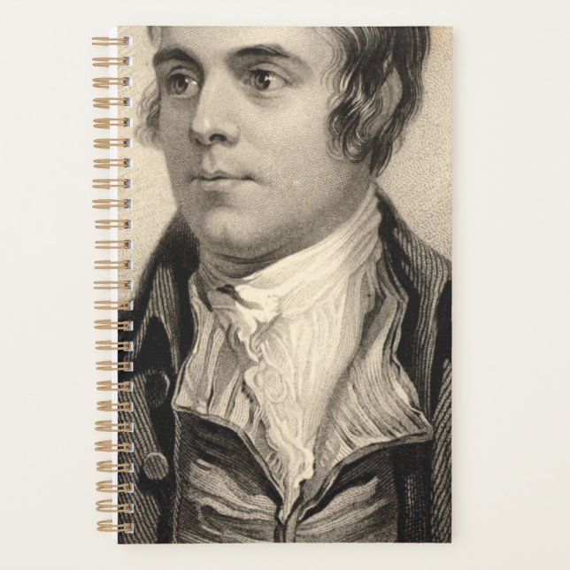 Robert Burns Portrait Planner (Front)