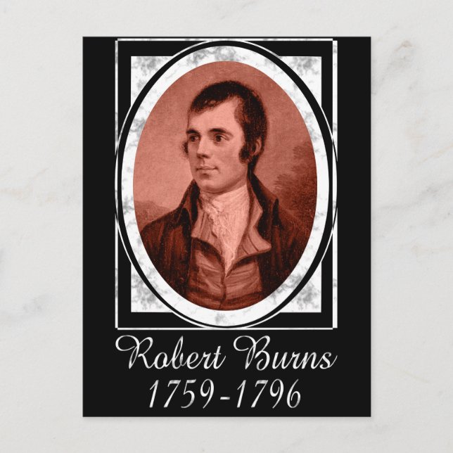 Robert Burns Postcard (Front)