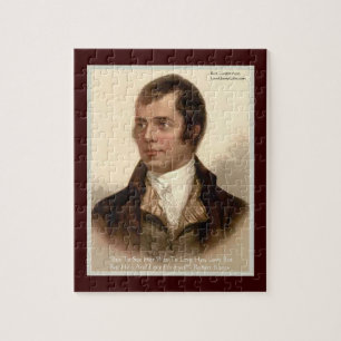 Robert Burns "To Know Her" Love Quote JigsawPuzzle Jigsaw Puzzle